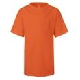 thumbnail image 1 of Hanes Nano-T Kids` T-Shirt, XS, Orange, 1 of 2