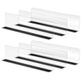 thumbnail image 1 of Miangastore 6pcs Shelf Dividers Supermarket Shelf Organizers Commodity Classification Separators, 1 of 9