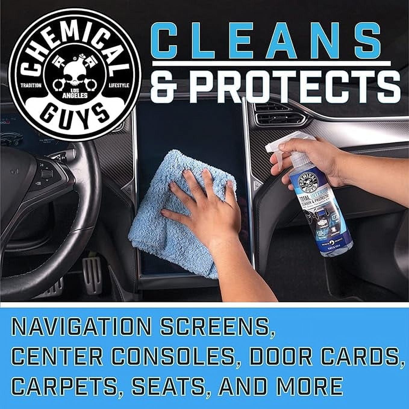 Chemical Guys HOL357 Clean & Shine Car Wash Starter Kit - Safe for Cars, Trucks, Motorcycles, SUVs, Jeeps, RVs & More (7 Piece Set, Including 3 16 oz. Car Detailing Chemicals)