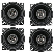 (4) Hifonics ZS4CX 4" 700 Watt Coaxial Car Audio Speakers