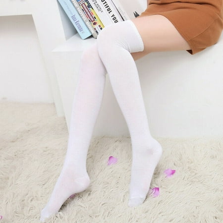 

Men Womens Sport football Soccer Stripe Long Socks Over Knee High Sock Baseball