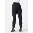 thumbnail image 2 of Roaman's Women's Plus Size Faux Leather Legging, 2 of 6