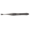 thumbnail image 3 of 6X Silver Tone Stainless Steel 3.5 Inch Length Tweezer for Eyebrow, 3 of 4