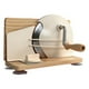 thumbnail image 2 of Rebanadora de pan manual con cuchillas dentadas y manivela de grosor ajustable Beige, 2 of 9