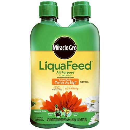 MiracleGro 1004325 LiquaFeed All Purpose Plant Food Refill Pack (Does