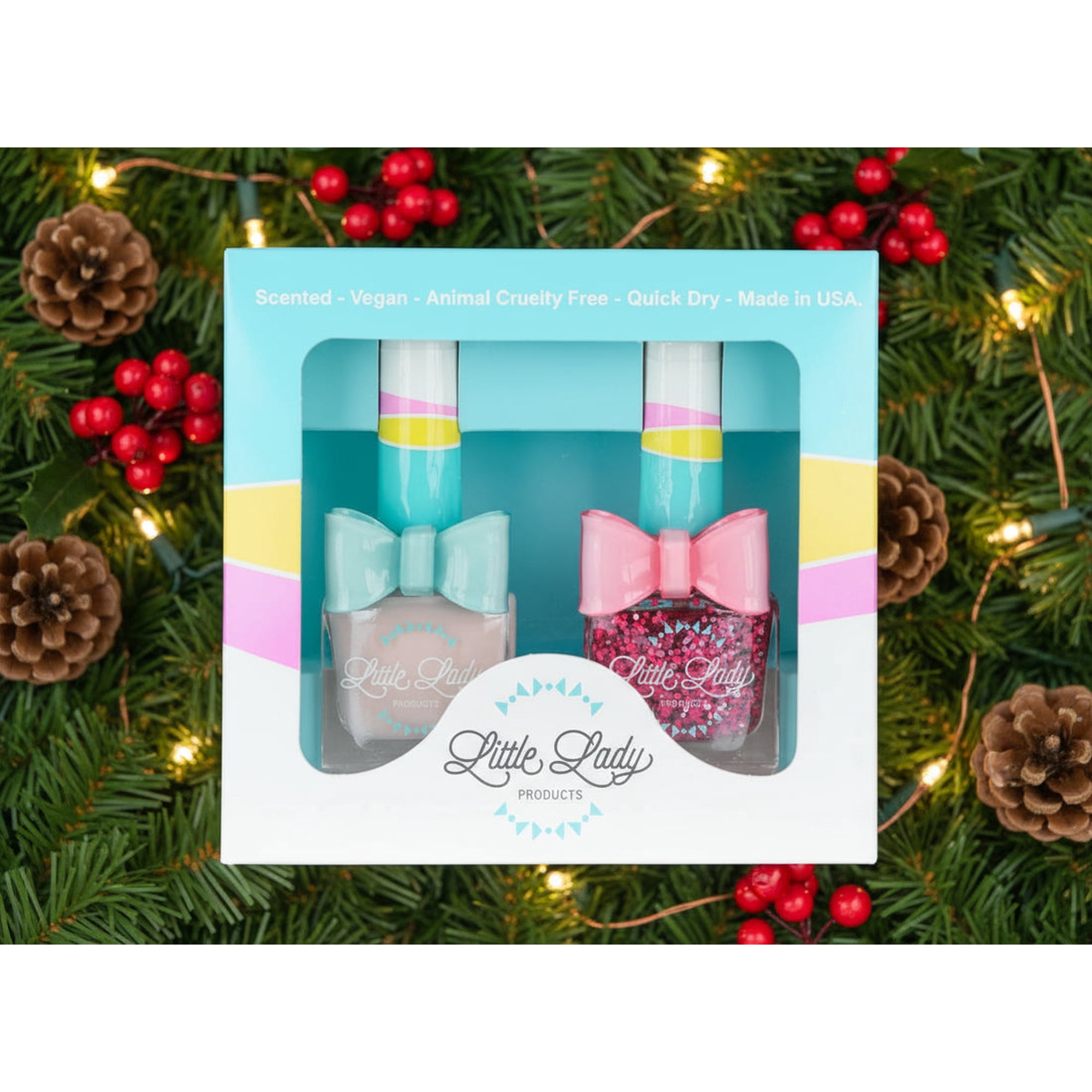Little Lady Products Cottontail Candy Crush Duo Nail Polish