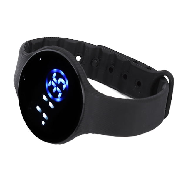 Reloj Electrónico LED LED De Los Niños, Elegante Y Elegante Transmisión De Luz De Transmisión Ligera Resistente A Los Rasguños Mirador De Resina LED Digital Para Ropa Diaria