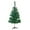 2FT, variant on 4FT Christmas Tree,Artificial Pencil Christmas Tree with 220 Branch Tips,Xmas Tree with Solid Metal Foldable Stand Perfect for Indoor&Outdoor,Christmas Decoration for Party