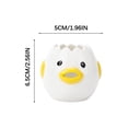 thumbnail image 2 of Cute Chick Ceramic Egg Yolk White Separator, Food-Safe Dishwasher Safe Egg Divider, Mess-Free Baking Tool for Cake Meringue Cooking Kitchen Gadgets for Home Bakers, 2 of 4