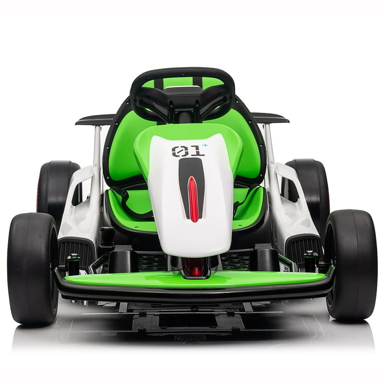 Joyracer 24V Go Kart for Kids, Battery Powered, High-Low Speed