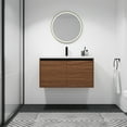 thumbnail image 2 of Kselythan 36"/30"/24" Wall Mounted Bathroom Vanity Set, Bathroom Vanity Sink Combo Set Without Faucet, Bathroom Storage Cabinet With 2 Soft Closing Doors, 2 of 8
