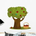 thumbnail image 1 of Apple Tree Wall Decal Sticker Set Wallmonkeys Individual Peel and Stick Graphics on a (24 in W x 23 in H) Sticker Sheet WM502903, 1 of 4