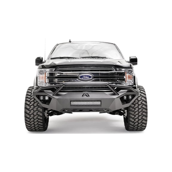 Fab Fours FF18-D4552-1 Vengeance Front Bumper Fits 18 F-150 Fits select: 2019 FORD F150 SUPERCREW, 2018 FORD F150