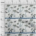 thumbnail image 1 of oneOone Cotton Poplin Fabric Tree|Leopard & Monkey Ikat Print Fabric By The Yard 56 Inch Wide, 1 of 4