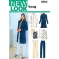 thumbnail image 1 of Patrón de costura New Look 6163 Misses separa tamaño A (8-10-12-14-16-18), 1 of 5