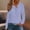 Purple, variant on Hoodies for Women Long Sleeve Eyelet Tops Button Casual Loose Fit Shirts Fashion Lightweight Pullover Light Blue L
