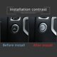 thumbnail image 3 of Engine Start Stop Push Button Switch Sticker Cover For LR4 Discovery 4 & Land Rover Range Rover Sport 2010-2013 Silver, 3 of 5