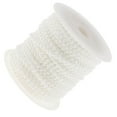 thumbnail image 2 of 50m media guirnalda de perlas artificiales Rollo de perlas de perlas DIY DECORACIÓN DIY Blanco, 2 of 9