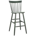 thumbnail image 6 of SAFAVIEH Providence Round Mid Back Bar Stool, Garden Green, 6 of 14