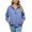 Blue, variant on Vedolay Womens Clothes 2023 Slim Pullover Sweatshirt Round Neck Long Sleeve Pullover Tops Black,XL