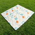 thumbnail image 2 of SEISSO 79"x79" Large Picnic Blanket - Water-Resistant Foldable Camping Mat for 6-8 Adults, Portable Outdoor Beach Blanket with Handle for Park, Hiking and Travel, 2 of 6