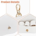 thumbnail image 3 of White Dog Ring Bearer Holder Leather Pillow Box for DIY Pet Collar Wedding Pouch Gift for DIY Proposal Engagement Supplies, 3 of 9