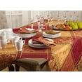 thumbnail image 5 of Fennco Styles Holiday Jacquard Warm Thanksgiving Decorative Table Linens Tablecloth, 5 of 6
