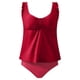 thumbnail image 2 of Conjunto de Bikini de Cintura Alta para las Mujeres Control Del Vientre Correa Ancha Sólida de Apoyo Traje de Baño de Dos Piezas, Trajes de Baño de Dos Piezas para las Mujeres Cultivo Deportivo de Ci, 2 of 4