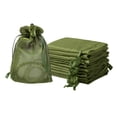 thumbnail image 1 of Bolsas de Regalo QIANF de Organza 20 piezas 10x15 cm Verde, 1 of 7