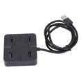thumbnail image 3 of Hub de datos USB 20 de 4 puertos Hub USB 20 portátil de 4 puertos 480 Mbps compatible con versiones anteriores de USB11 compatible con conexión en caliente Plug and Play ANGGREK Otros, 3 of 8