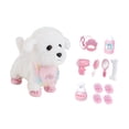 thumbnail image 2 of Juguete eléctrico para mascotas, juguete para caminar para cachorros, regalo de cumpleaños, juguete para niños, mascotas, gatos, animales de peluche Bichón Frisé, 2 of 9