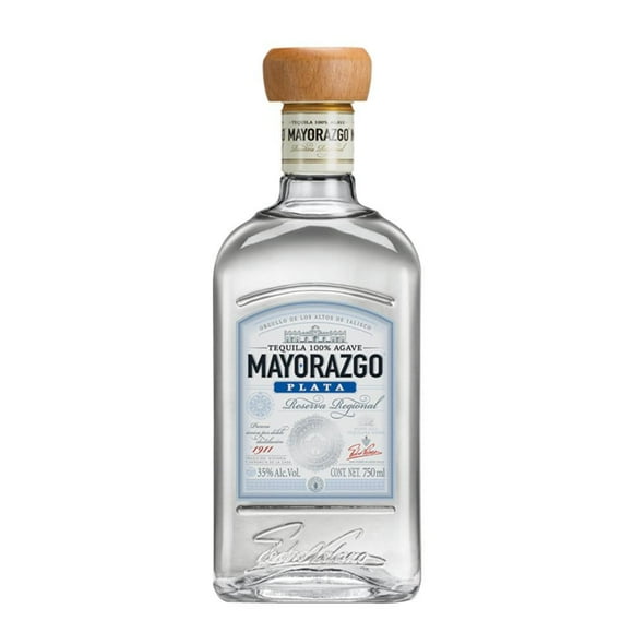 Pack de 6 Tequila Mayorazgo Plata 750 ml Plata