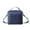 Navy NY, variant on Xecvkr Corduroy Insulation Lunch Bag Color Matching Thickened Waterproof Portable Ice Pack Box Zipper Pocket Lightweight Picnic Office 9.1x5.5x9in 1 Pack