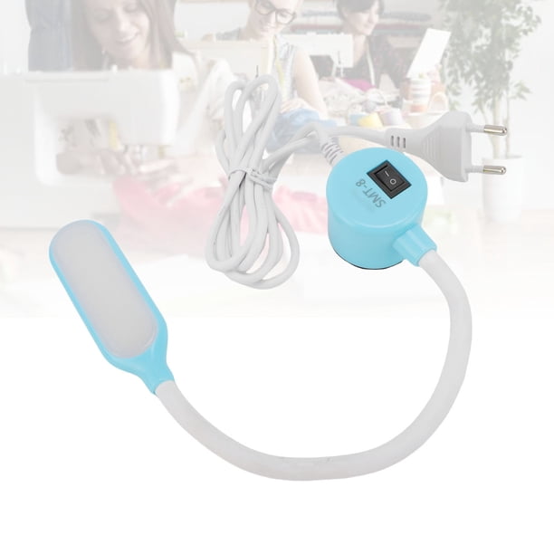 Luz Para Máquina De Coser, Luz De Trabajo, Ahorro De Energía, Cuello De Cisne Flexible De 360˚ Para Uso Familiar