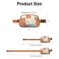 thumbnail image 3 of Bauhaus Style Belt Bag – Abstract Geometric Fanny Pack with Color Block Pattern and Minimalist Modern Aesthetic, 3 of 4