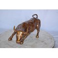 thumbnail image 4 of Nifao Wall Street Bull replica bronze statue – Home Decor Sculpture, 15"L x 7"W x 9"H, 4 of 12