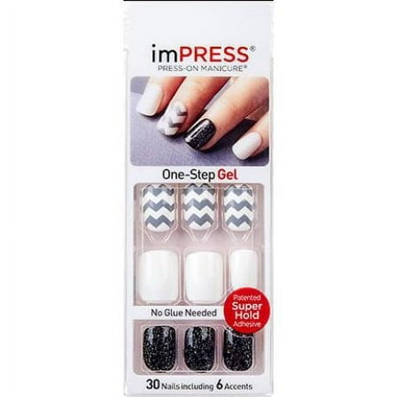 ImPRESS Press-on Nails Gel Manicure - Flash Mob