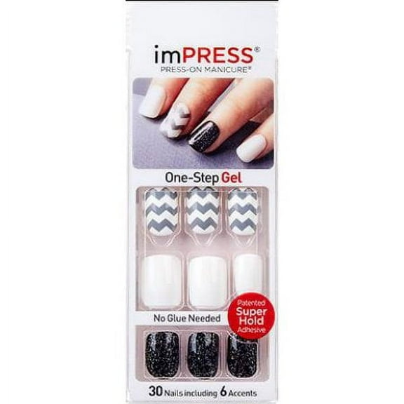 ImPRESS Press-on Nails Gel Manicure - Flash Mob