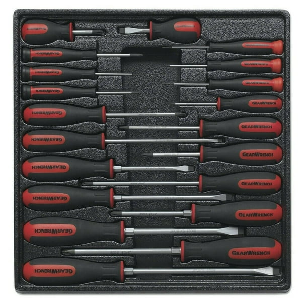 GearWrench 20Piece Master Dual Material Screwdriver Set 80066 New