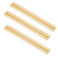 thumbnail image 2 of Plastic Binding Spine, Loose Leaf Rings Detachable Good  Gloss Easy To Install  For Home Or School Use Orange, 2 of 8