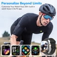 thumbnail image 4 of Smart Watch for Men Women, 1.85" Smartwatch with Bluetooth Call, Fitness Tracker, 100+ Sports Modes, IP68 Waterproof Smart Watch Compatible with Android iOS, Black, 4 of 7