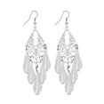thumbnail image 1 of Qarigey Paquete de 2 pendientes accesorio de moda barroca regalo creativo del día de San Valentín oro Ropa, zapatos y accesorios Miscelánea Blanco Qarigey AP009389-01, 1 of 6