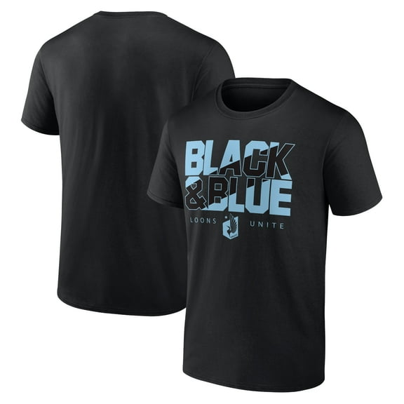 Men's Black Minnesota United FC Team Chant T-Shirt
