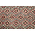 thumbnail image 1 of Ahgly Company Machine Washable Indoor Rectangle Contemporary Brown Red Area Rugs, 2' x 4', 1 of 7