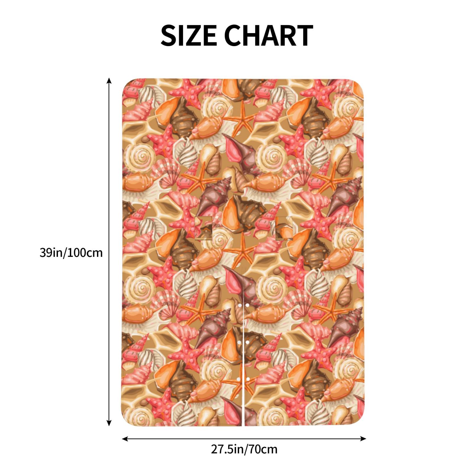 Car Seat Cover Baby - Conch Shells Print No.9036 Breathable Infant Car Seat Cover for Baby Carseat, Lightweight Comfort Baby Essentials Must Haves Newborn Stuff for Girl Boy