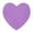 Purple, variant on Heart Shaped Sticky Notes for Message Scenarios and Practical Daily Use