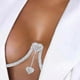 thumbnail image 1 of Cadena de soporte para el pecho con diamantes de imitación, colgante de corazón de cristal a la moda, cadena para sujetador con soporte para el pecho, sujetador de bikini sexy, cadena para el cuerpo, 1 of 5