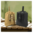 thumbnail image 3 of 2pc Bolsa Táctica Militar Bolsa Recuperadora Camping Belug, Negro Caqui, 3 of 5