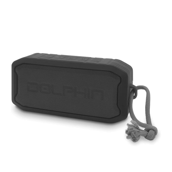 Dolphin DR-20 IPX7 Waterproof Mini Diver Bluetooth Speaker for Shower, Pool, Beach, with Long Lasting Battery, Black