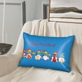 thumbnail image 6 of KLL Lgbt Gnome Pattern Silk Pillowcase for Hair and Skin Standard Size 20"X 30" Soft Breathable Pillow Covers for Sleeping, 6 of 7